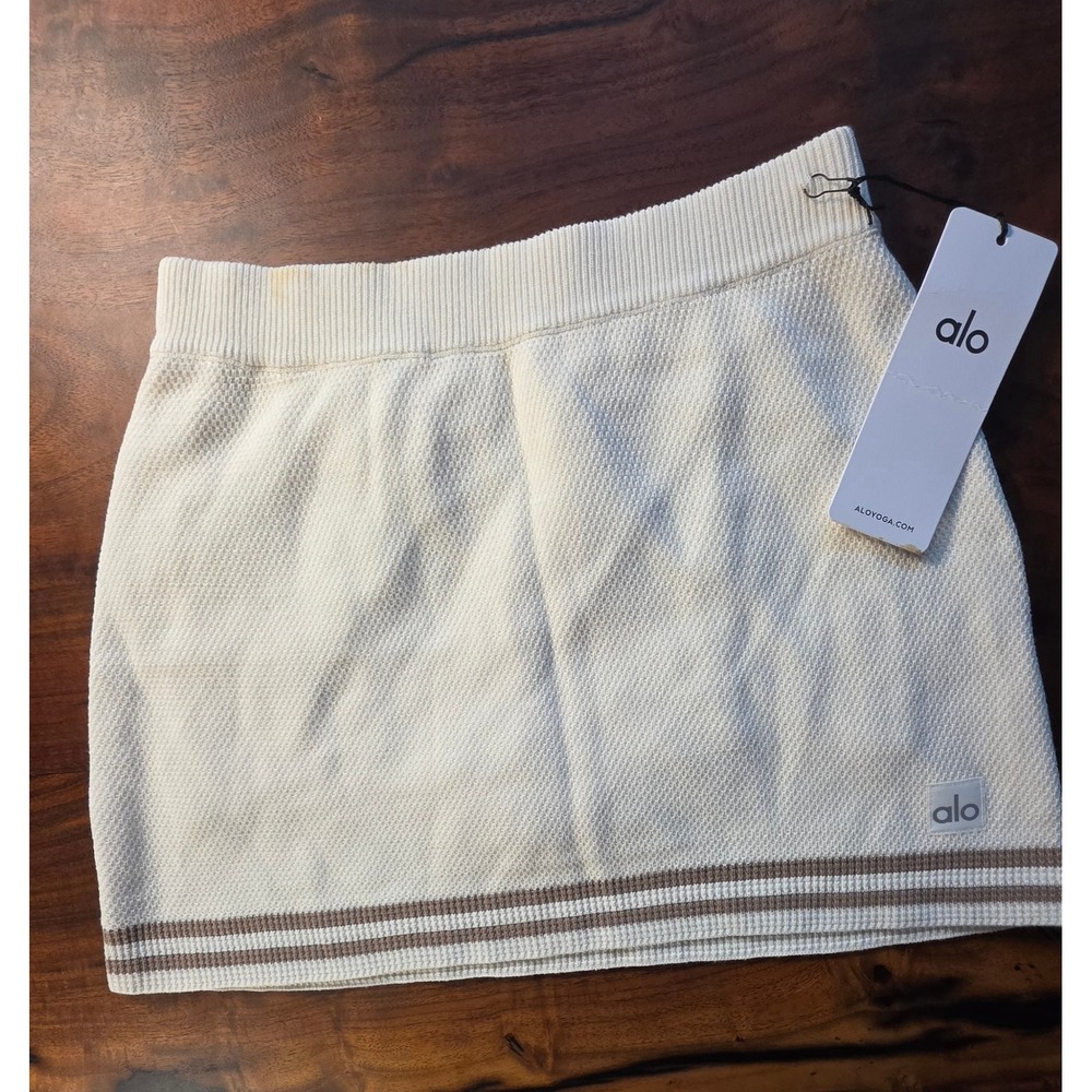 Alo Yoga Tennis Club DEADSTOCK RARE Knit Atheleisure Pickleball Fashiongram